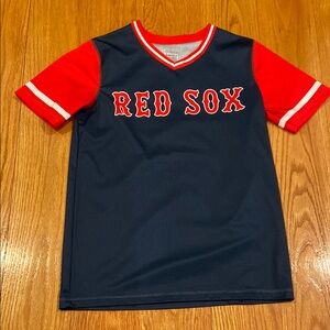 Red Sox “Mookie” Kids Shirt - Navy and Red